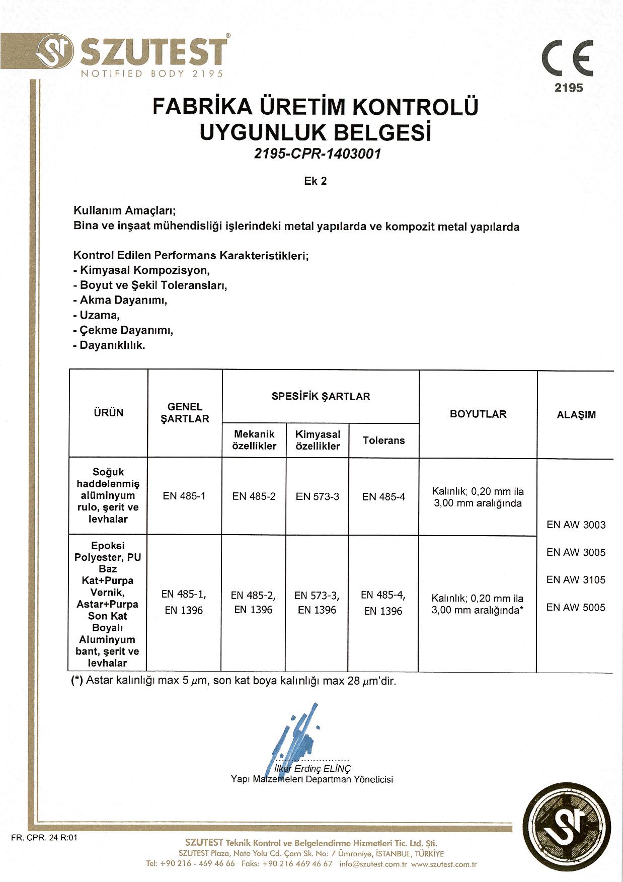 Kalite Belgeleri Görsel 